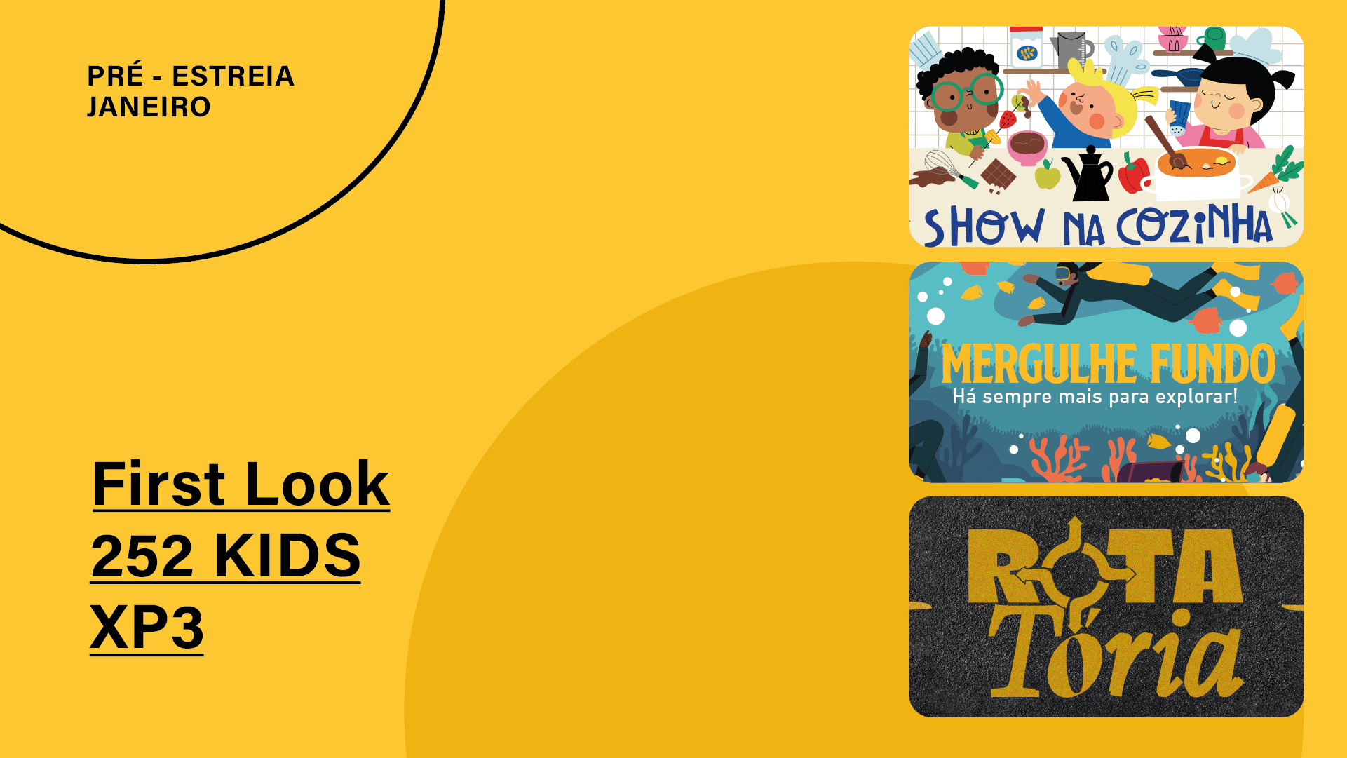 Pré Estreia Currículos JANEIRO | 2025