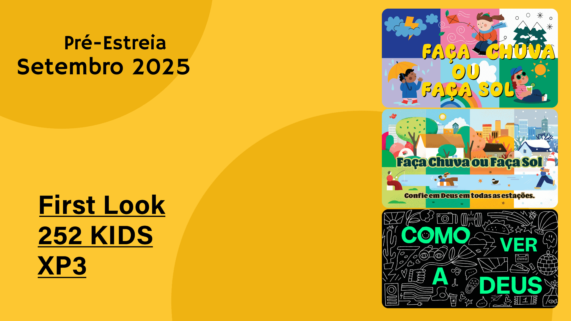 Pré Estreia Currículos SETEMBRO | 2025