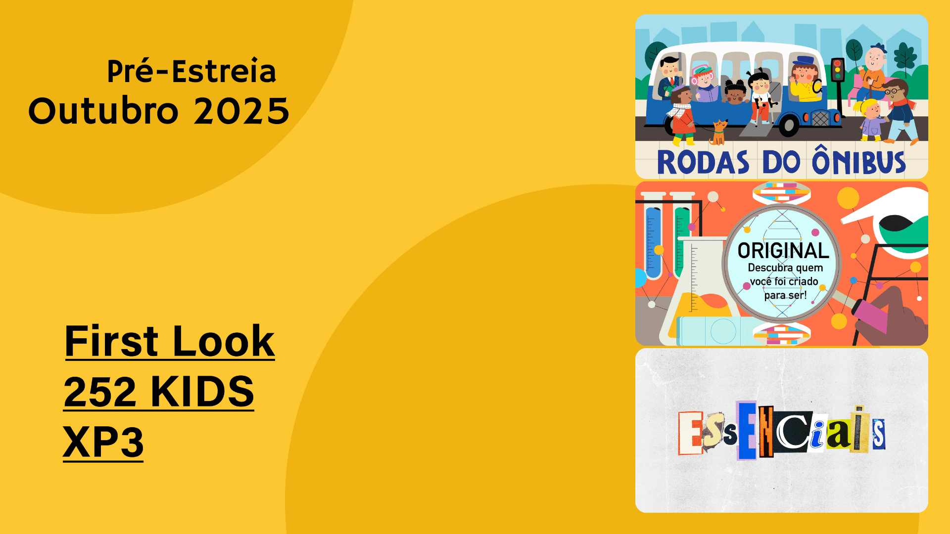 Pré Estreia Currículos OUTUBRO | 2025