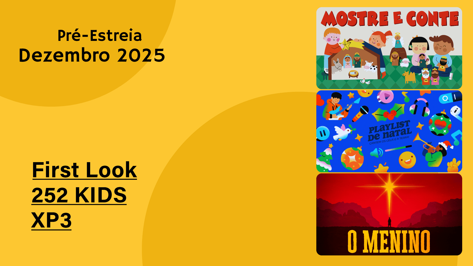 Pré Estreia Currículos DEZEMBRO | 2025